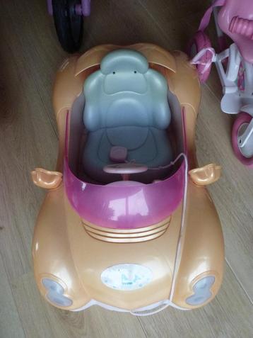Voor Baby Born pop een auto en een duo kinderwagen beschikbaar voor biedingen