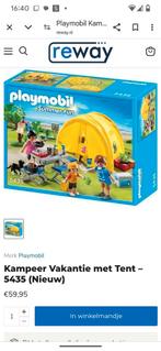 Playmobil Summer Fun kampeervakantie met tent 5435  Compleet, Ophalen, Zo goed als nieuw