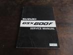 Suzuki GSX600F werkplaatshandboek manual, Ophalen of Verzenden, Suzuki