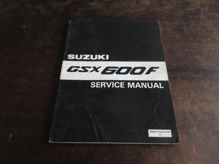 Suzuki GSX600F werkplaatshandboek manual, Motoren, Handleidingen en Instructieboekjes, Suzuki, Ophalen of Verzenden
