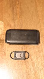 sigarenkoker + knipper, Ophalen of Verzenden, Gebruikt, Tabaksdoos of Verpakking