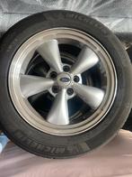 4 stuks Ford Mustang velgen en banden z.g.a.n., Auto-onderdelen, Banden en Velgen, Ophalen, 17 inch, Zomerbanden