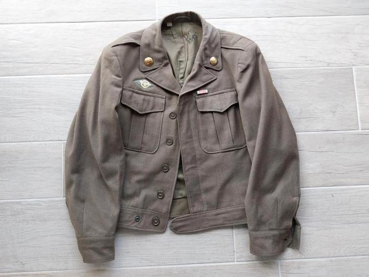 US wo2 field jacket Ike 1944, Verzamelen, Militaria | Tweede Wereldoorlog, Amerika, Ophalen of Verzenden