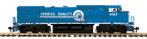 RailKing Conrail Dash 8-40CW Diesel Engine #6163. DCC Sound., Overige merken, Locomotief, Gelijkstroom of Wisselstroom, Ophalen of Verzenden