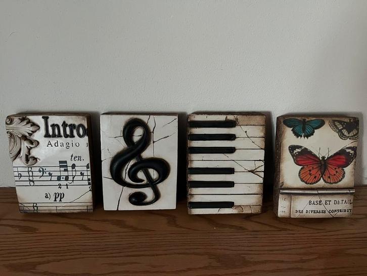 Set van 4 originele Sid Dickens Memory Blocks, Antiek en Kunst, Kunst | Designobjecten, Ophalen of Verzenden