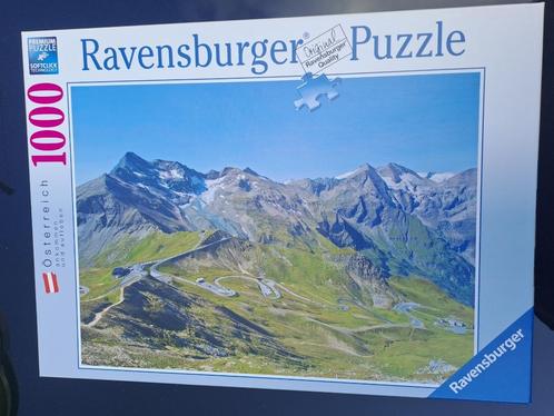 Legpuzzel Oostenrijk, Grossglockner, Hobby en Vrije tijd, Denksport en Puzzels, Gebruikt, Legpuzzel, 500 t/m 1500 stukjes, Ophalen