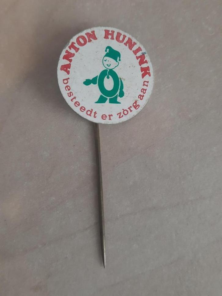 Speldjes Food - Vlees etc. Slagerij Anton Hunink t/m Hoy, Verzamelen, Speldjes, Pins en Buttons, Gebruikt, Speldje of Pin, Merk