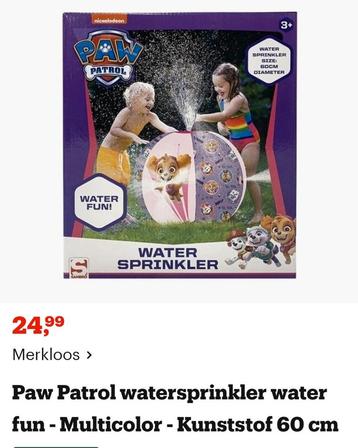 paw patrol watersproeier in tuin of als opblaas bal..  beschikbaar voor biedingen