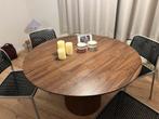 Eetkamer tafel Afm: ø 120cm. Merk: Multifurn Nora, Huis en Inrichting, Tafels | Eettafels, Ophalen, Overige materialen, Rond, Zo goed als nieuw