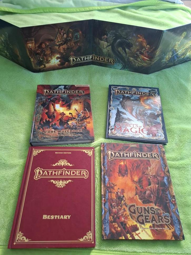 Pathfinder 2nd editie, Hobby en Vrije tijd, Gezelschapsspellen | Overige, Nieuw, Drie of vier spelers, Vijf spelers of meer, Ophalen of Verzenden