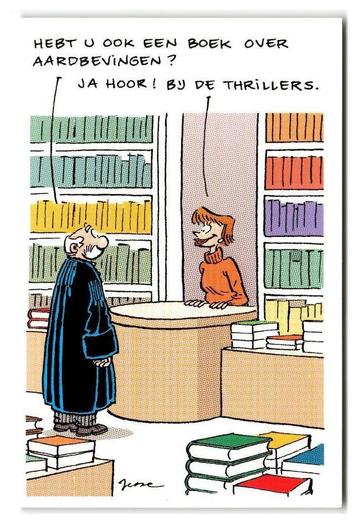 Bibliotheek, Striptekenaar Jesse van Muylwijck. Opruimingsk beschikbaar voor biedingen