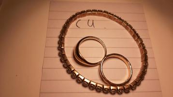 Koperen sieraden beschikbaar voor biedingen