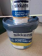Sikkens Alphacryl Pure Mat SF kleur 5051 licht fris goen, Nieuw, Ophalen of Verzenden, Verf, Minder dan 5 liter