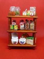 Reutter Porselein houten voorraadkast poppenhuis - NIEUW, Verzamelen, Poppenhuizen en Toebehoren, Ophalen of Verzenden, Nieuw