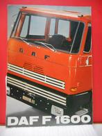 DAF F 1600 FOLDER 1971, Overige merken, Ophalen of Verzenden, Zo goed als nieuw, DAF Trucks
