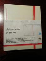 Datumloze planner/agenda (Omdenken), Diversen, Agenda's, Ophalen of Verzenden, Zo goed als nieuw
