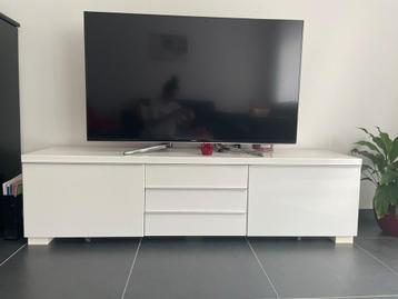 Wit TV Meubel 180x40 cm (ikea)