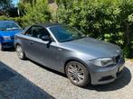 BMW 1-Serie 2.0 118I Cabrio 2012 Grijs, Auto's, 1-Serie, Zwart, Cabriolet, 4 stoelen