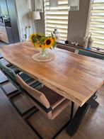Prachtige boomstam tafel, Huis en Inrichting, Ophalen, 100 tot 150 cm, 200 cm of meer, Zo goed als nieuw