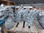3 delige draak 60cm hoog, Ophalen, Nieuw, Beton, Boeddhabeeld