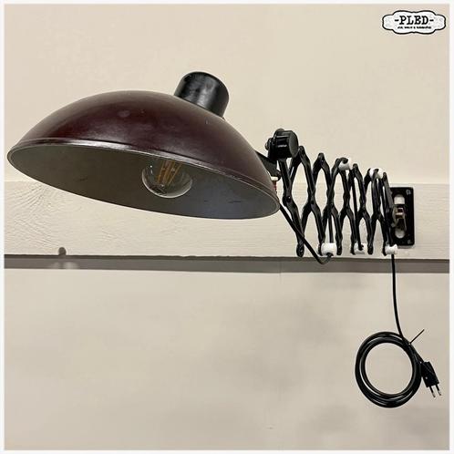 REIF Dresden schaarlamp Lamp Wandlamp, Huis en Inrichting, Lampen | Wandlampen, Gebruikt, Kunststof, Metaal, Ophalen of Verzenden