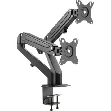 Dubbele Monitor Arm Bureau met laptophouder beschikbaar voor biedingen