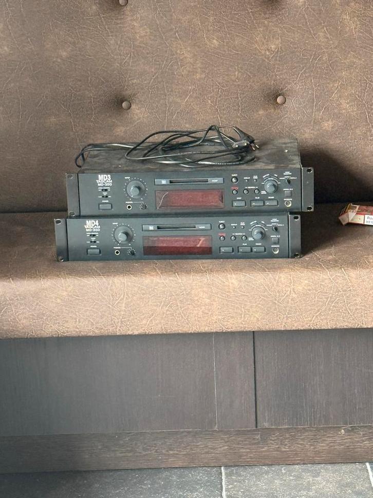Tascam MD Spelers MD350, Audio, Tv en Foto, Walkmans, Discmans en Minidiscspelers, Minidisc-speler, Ophalen