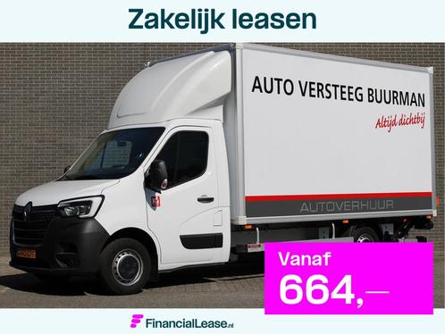Renault Master Bakwagen + laadklep T35 2.3 dCi 165PK Achteru, Auto's, Bestelauto's, Bedrijf, Lease, Financial lease, ABS, Achteruitrijcamera