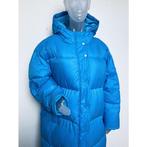 American Vintage blauwe gewatteerde lange jas - M / L, Maat 38/40 (M), Zo goed als nieuw, American Vintage, Verzenden