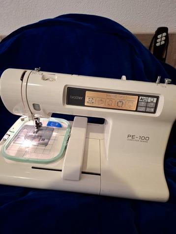 Brother PE100 Borduurmachine - Uitstekende Staat! beschikbaar voor biedingen