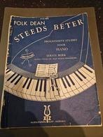 Folk dean steeds beter piano boek, Ophalen of Verzenden