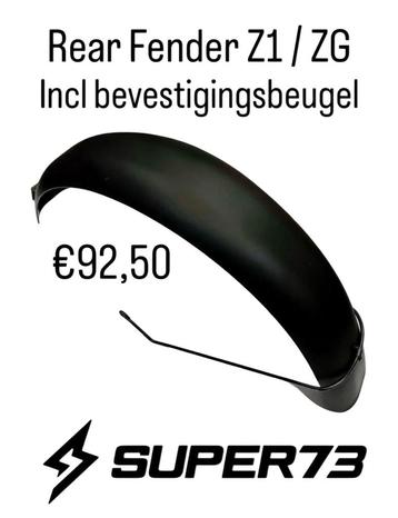 SUPER73 Z1 / ZG Rear Fender / Achterspatbord beschikbaar voor biedingen