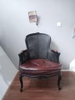 Vintage fauteuil, Riet of Rotan, Minder dan 75 cm, Gebruikt, 50 tot 75 cm