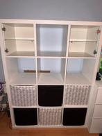 Ikea kallax kast wit, Ophalen, Met plank(en), Zo goed als nieuw, Minder dan 150 cm