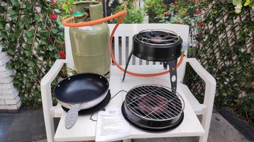 Cadac skottelbraai met volle gasfles beschikbaar voor biedingen