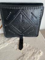 Leren tas echt leer Marrakech, Ophalen of Verzenden, Zo goed als nieuw, Zwart, Leer