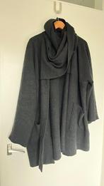 Oska jas mantel antraciet grijs gekookte wol, Kleding | Dames, Jassen | Winter, Verzenden, Zo goed als nieuw, Maat 46/48 (XL) of groter