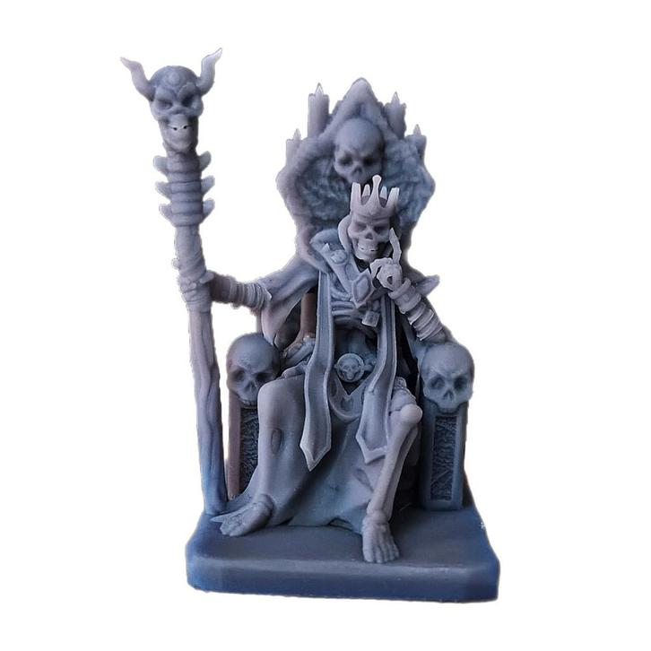 Dungeons & Dragons, D&D, HeroQuest, miniature Lich undead, Hobby en Vrije tijd, Wargaming, Overige soorten, Ophalen of Verzenden