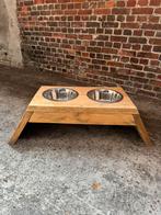 Steigerhouten voerbak hond, Dieren en Toebehoren, Ophalen of Verzenden, Nieuw