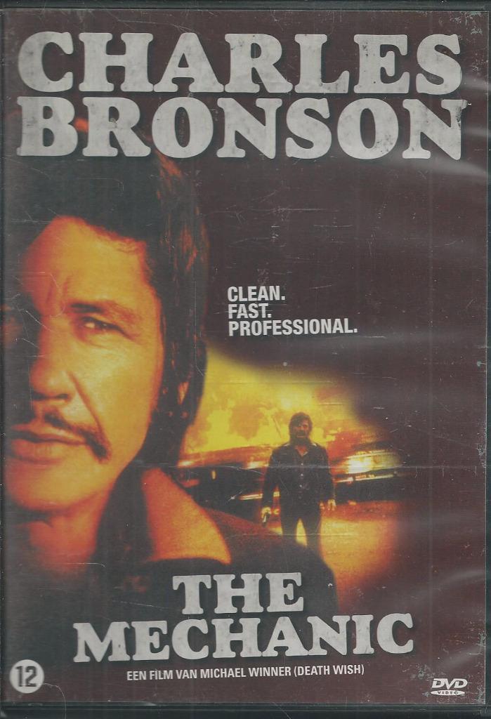 The Mechanic met o.a. Charles Bronson, Cd's en Dvd's, Dvd's | Klassiekers, Nieuw in verpakking, Actie en Avontuur, Vanaf 12 jaar