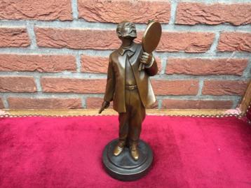 bronzen beeld van Vincent van Gogh beschikbaar voor biedingen