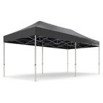 te huur professionele Easy up partytent (zwart), Ophalen of Verzenden, Nieuw, Overige