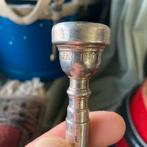 JK 10 1/2 Trompet Mondstuk - Gebruikt, Muziek en Instrumenten, Ophalen of Verzenden, Gebruikt, Trompet