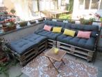 Kussenset voor (pallet) lounge, Tuin en Terras, Tuinsets en Loungesets, Ophalen, Zo goed als nieuw, Loungeset