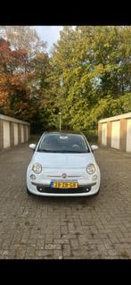 Fiat 500 1.4 16V 73KW C 2007 Blauw, Auto's, Voorwielaandrijving, 101 pk, 4 cilinders, 905 kg
