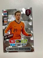 Frenkie de Jong WK 2022 Limited Edition Spelerskaart, Ophalen of Verzenden, Zo goed als nieuw, Buitenlandse clubs, Spelerskaart