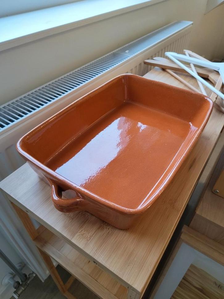 Ovenschaal Aardewerk, Huis en Inrichting, Keuken | Potten en Pannen, Zo goed als nieuw, Overige typen, Overige materialen, Ophalen