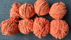 Oranje chunky garen       Voor pompoenen, Hobby en Vrije tijd, Breien en Haken, Ophalen of Verzenden, Zo goed als nieuw, Haken