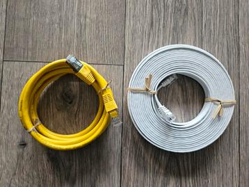 Internet netwerk kabels CAT 6 10M 2M NIEUW beschikbaar voor biedingen