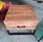 Nachtkastje mango industrieel nieuw, Ophalen, Nieuw, 55 tot 70 cm, 45 tot 65 cm